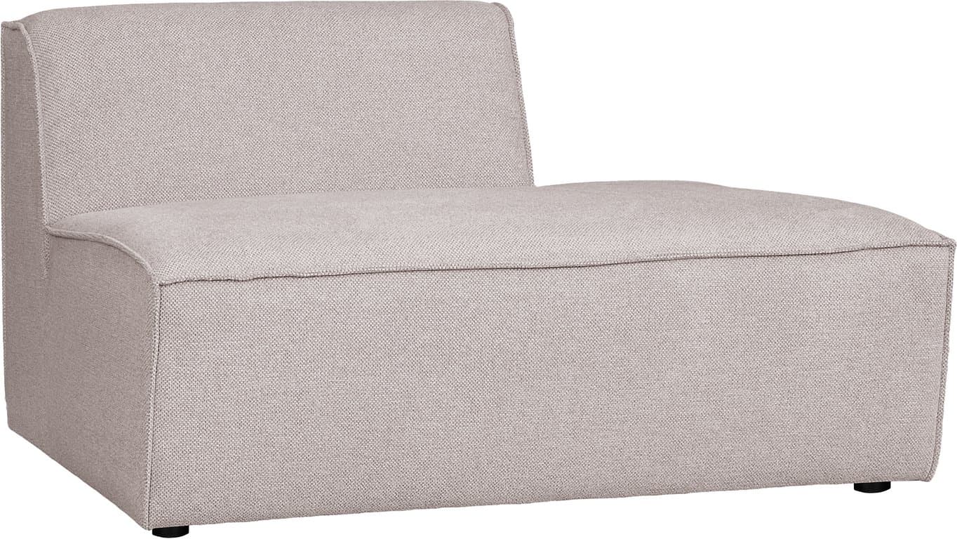 Bilde av Hjellegjerde Urban endemodul (Høyre, stoff Maldino Light Brown, leppesøm)