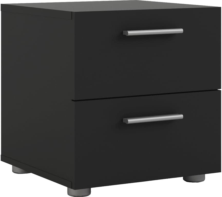 Bilde av Pepe nattbord (40 x 40, H 42 cm, matt svart)