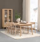 Linden spisebord 210 - 300 x 100 cm