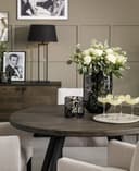 Nobel spisestol m/rett arm