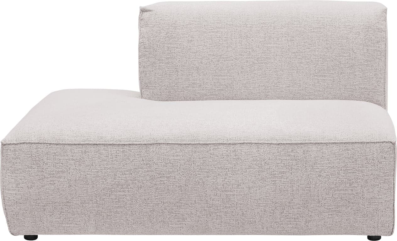 Bilde av San Remo endeavslutning venstre (Stoff Beatto Light Grey)