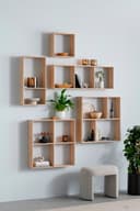 Silhuet vegghylle nr. 1