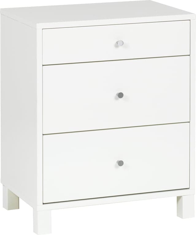 Bilde av Fride kommode (58 x 41, H 71 cm, med  3 skuffer hvit)