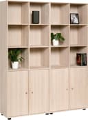 Square bokreol hvitoljet