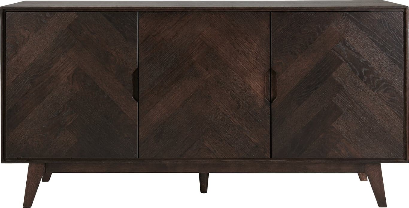 $Bilde av Kingston skjenk (English Herringbone, Mocca Grey)