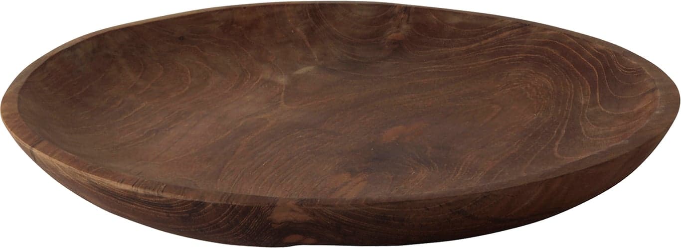 Bilde av Lama dekketallerken/fat (teak Ø33 cm)