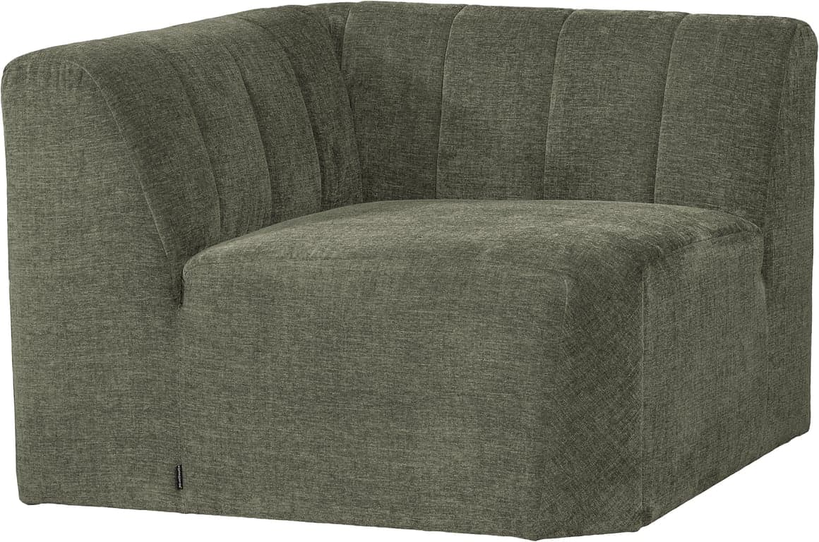 $Bilde av Hjellegjerde Urban hjørne (Hjørnemodul, stoff Liana grønn, putesøm)