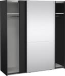 Como skyvedørsgarderobe 180x200cm