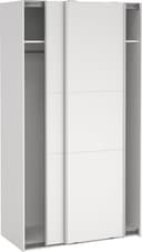 Como skyvedørsgarderobe 120x220cm