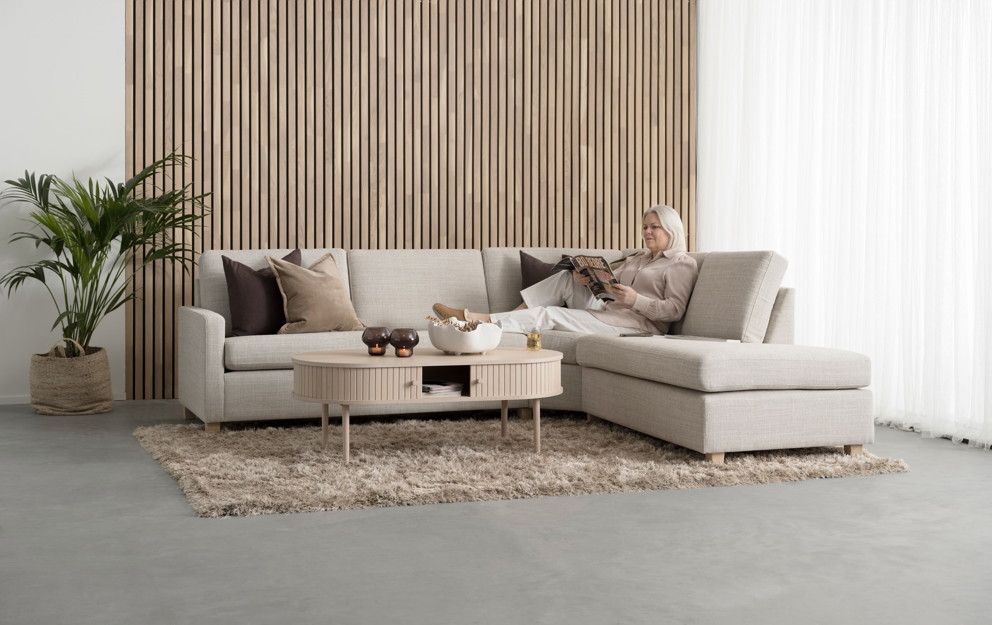 SONE lav - en generøs sofa som passer overalt