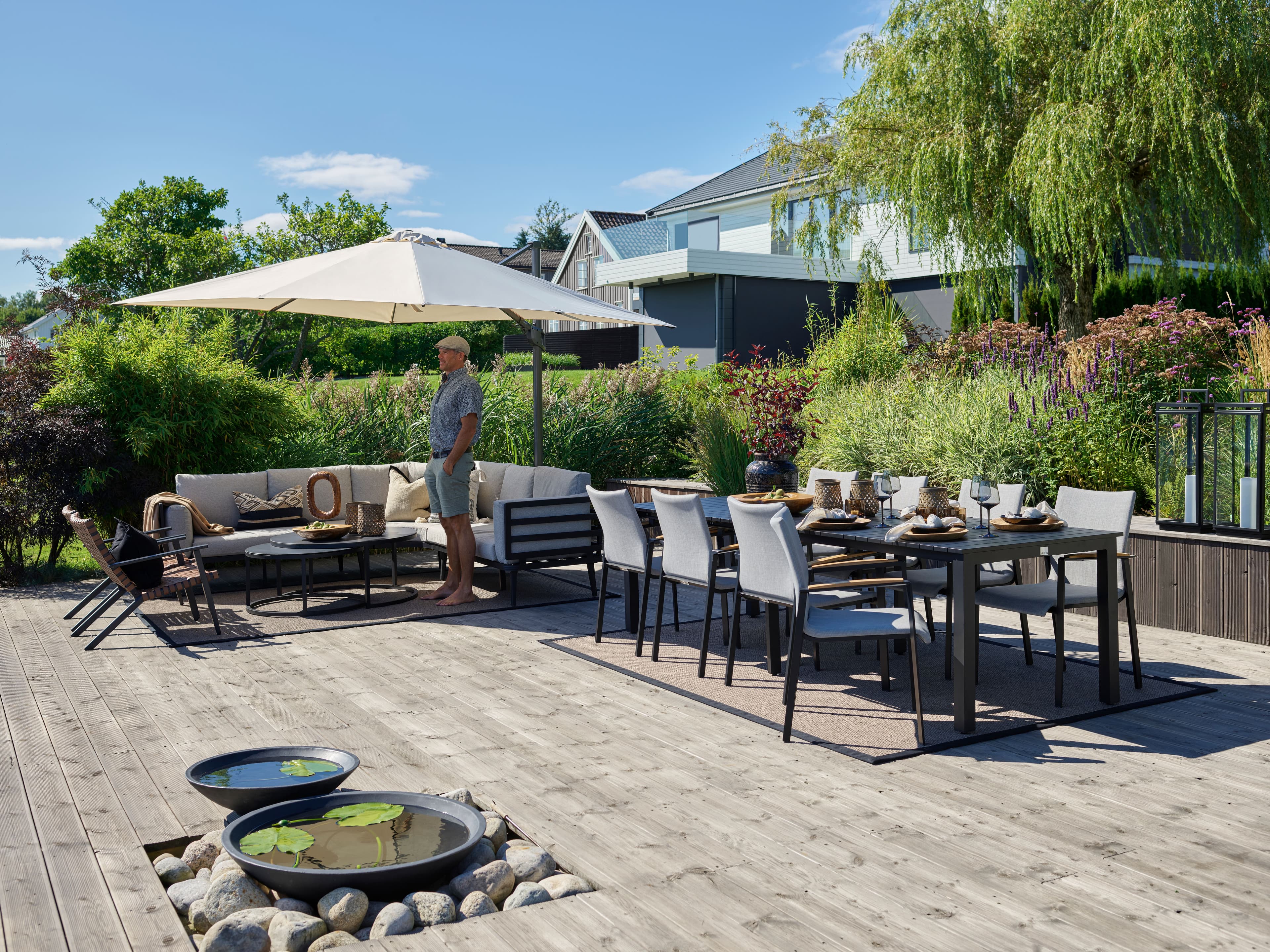 Uteteppe og hagemøbler fra Fagmøbler