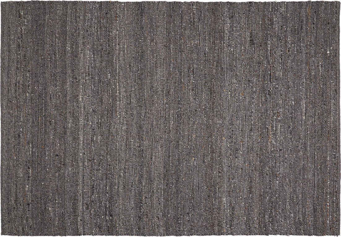 $Bilde av Jasper teppe (80x240 cm, stålgrå)