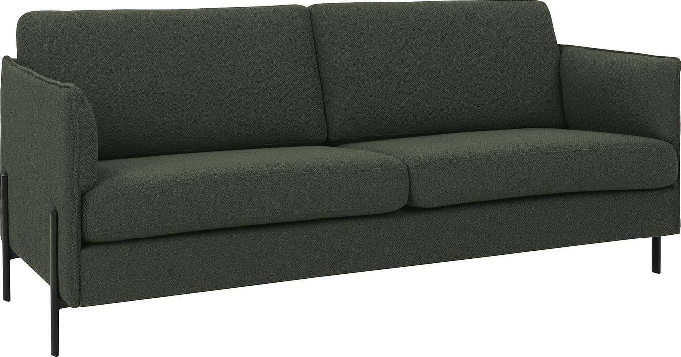 $Bilde av Sone høy 3-seter sofa (Modulsofa. 3 seter i stoff Taffie Thule, armlene Y2.)
