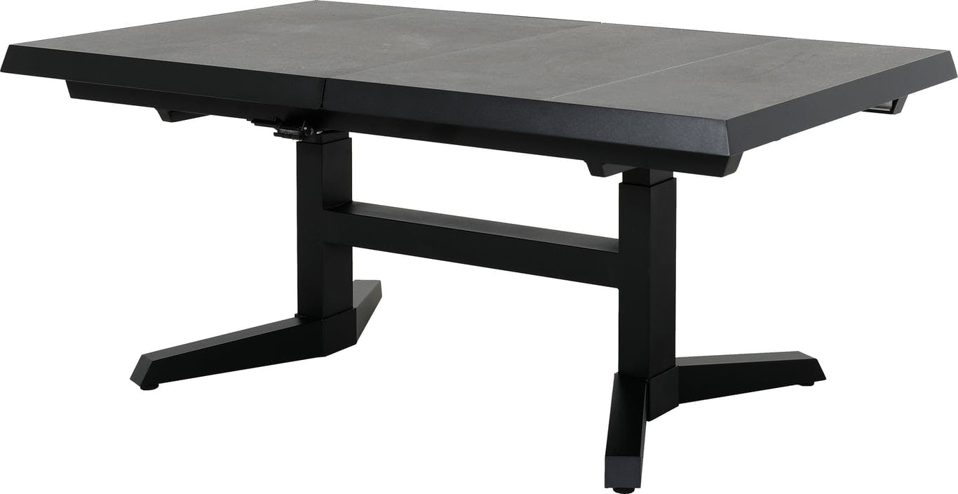 Bilde av Judson utendørs spisebord 143 - 183 x 88 cm  (Judson er et justerbart uttrekksbord i aluminium med keramisk topp )